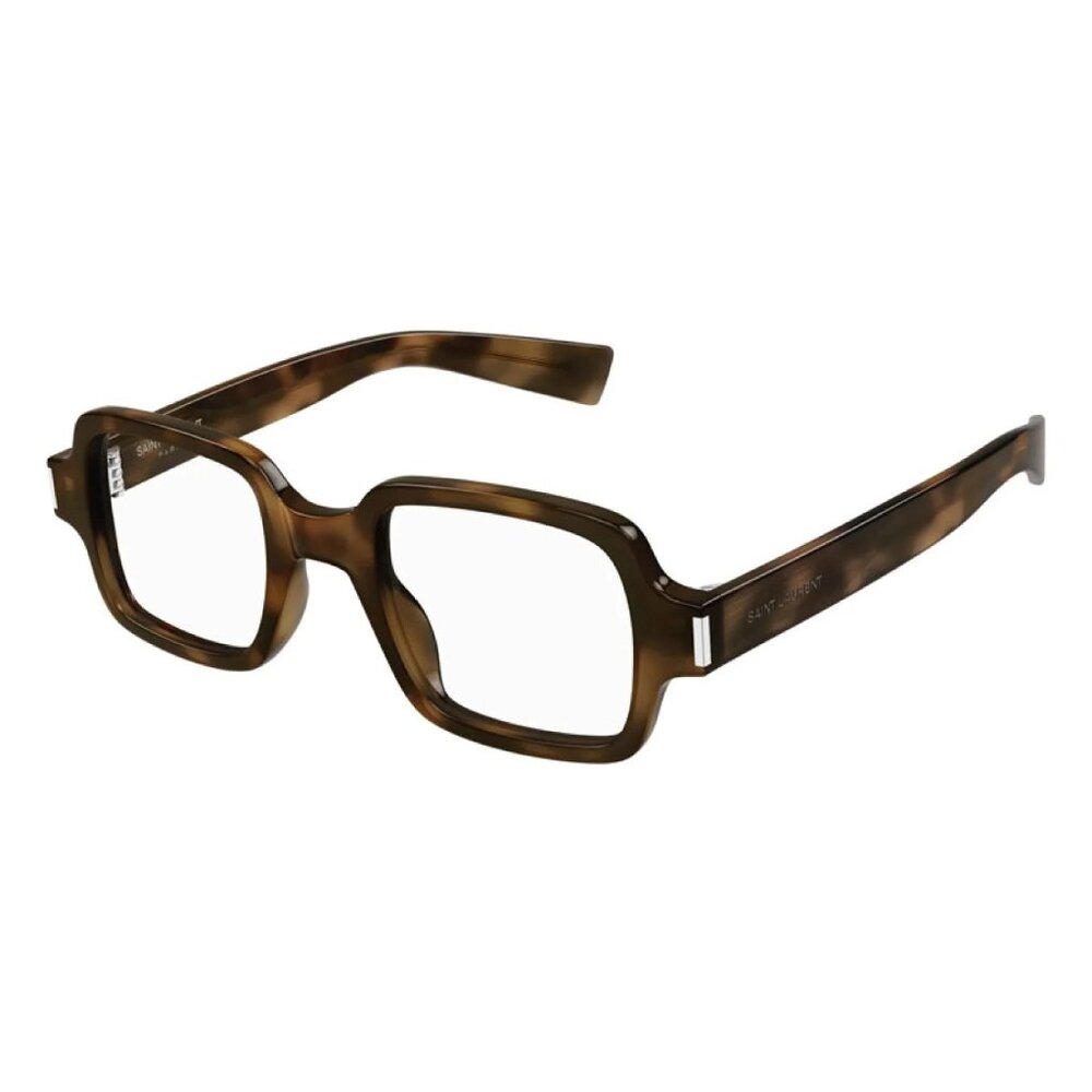 NWT SAINT LAURENT EYEGLASSES HAVANA MEN EYEWEAR